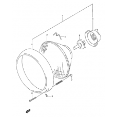 Headlamp              

                  Model w/x/y e24