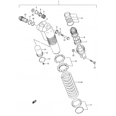 Rear shock absorber              

                  Model k5