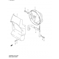 Headlamp cover front fender              

                  Model k2/k3/k4/k5 e6, e24