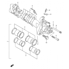 Front caliper              

                  Gsf1200t/v/w/x/y/st/sv/sw/sx/sy