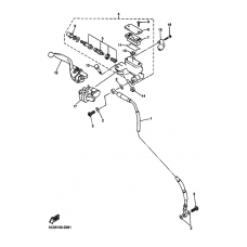 Front master cylinder