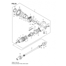 Propeller shaft - final drive gear