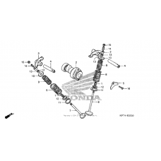 Camshaft + valve (1)