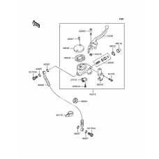 Front master cylinder