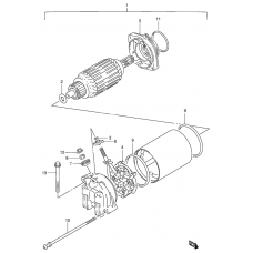 Starting motor