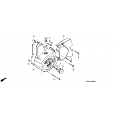 Left crankcase cover              

                  C90MP/MT