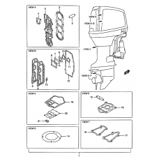 Opt : gasket set