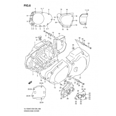 Crankcase cover ass`y (v