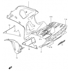 Under cowling              

                  Gsx-r600zk3