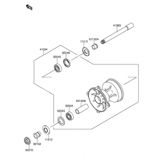 Front hub