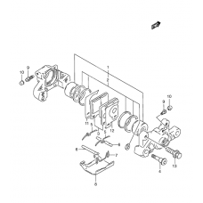 Rear caliper