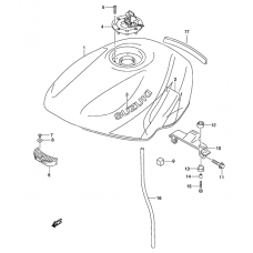 Fig. 36              

                  G- 7) fuel tank (model k3