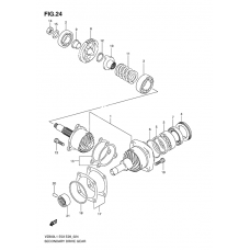 Secondary drive gear