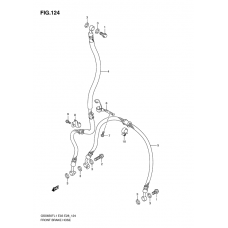 Front brake hose              

                  Gsx650fl1 e33