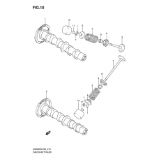 Cam shaft/valve