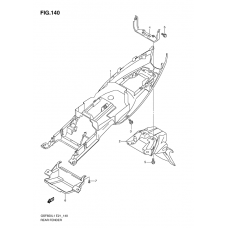 Rear fender              

                  Gsf650sul1 e21