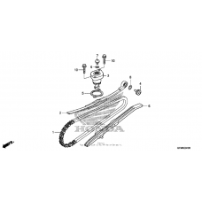 Cam chain + tensioner