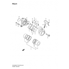 Front caliper