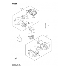 Turnsignal front & rear lamp              

                  Gsf650sal1 e21