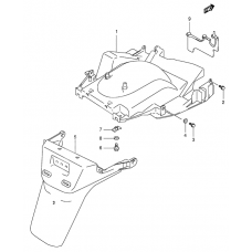 Rear fender              

                  Model x/y