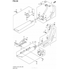 Выхлопная система (Vl800L3 E33)