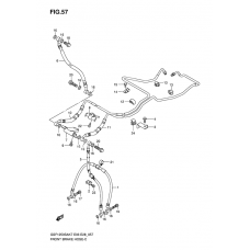 Front brake hose              

                  Gsf1250sak7/sak8/sak9