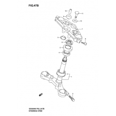 Steering stem              

                  Gs500fk4/k5/k6/fuk4/k5/k6