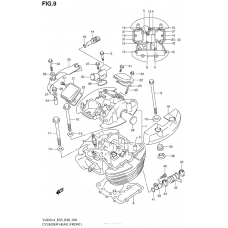 Головка цилиндра (Передняя) (Vl800Tl4 E28)