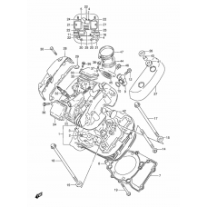 Cylinder head              

                  Front