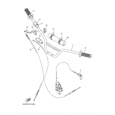 Steering handle & cable