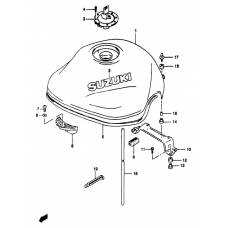 Tank fuel              

                  Model w/x