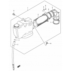 Air cleaner              

                  Front