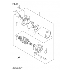 Starting motor