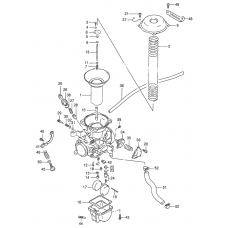 Carburetor assy              

                  Rear