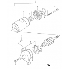 Starting motor