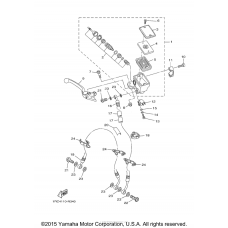 Front master cylinder