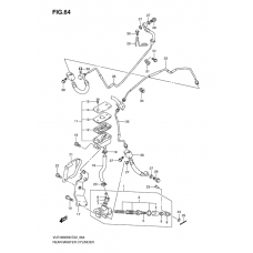 Rear master cylinder