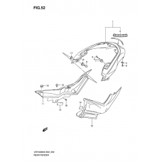 Rear fender              

                  Vzr1800k6/ufk6/k7/u2k7