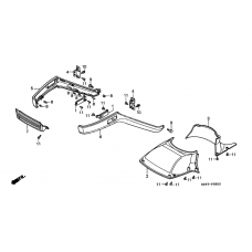 Front under cover/ front fender