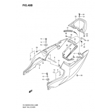 Seat tail cover              

                  Sv1000sk4/s1k4/s2k4