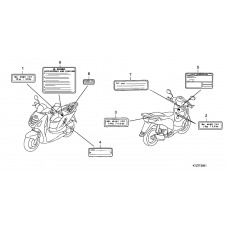 Caution label              

                  PES150/PES150R
