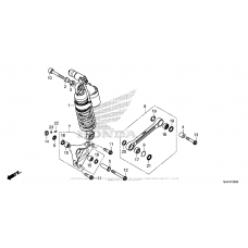 Задний амортизатор