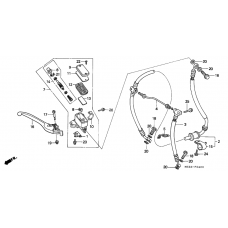 Fr. brake master cylinder