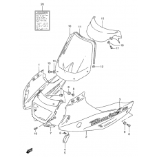 Cowling body              

                  Gsf1200sx/sax