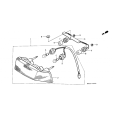 Taillight unit ass`y