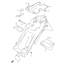 Rear fender              

                  Gsf1200sav