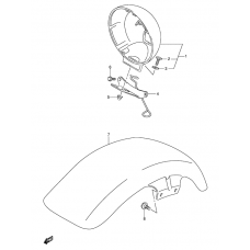 Headlamp housing