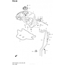 Топливный бак (Gsx-R1000Zl4 E28)