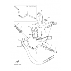 Steering handle & cable