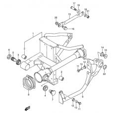 Rear swinging arm              

                  Model k3/k4/k5